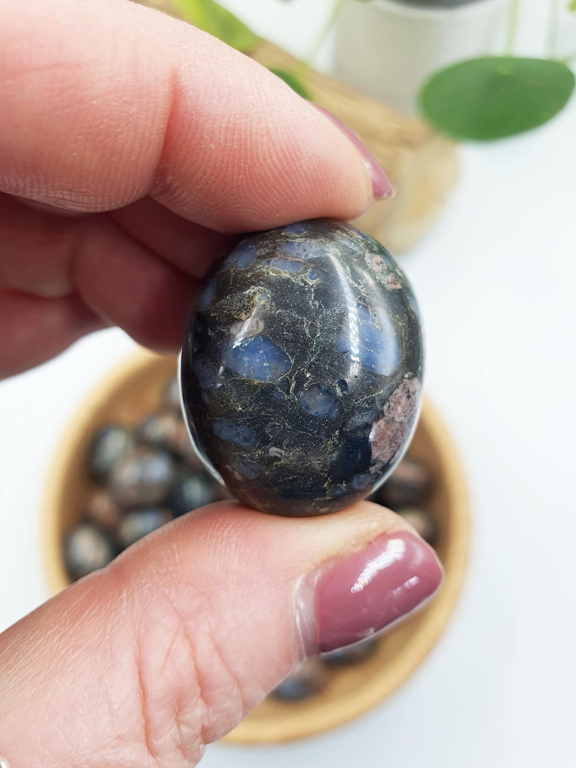 Que Sera (Llanite) Tumbles / Que Sera Tumble Stone / Llanite Tumble / Pocket Crystal / Grid Crystal
