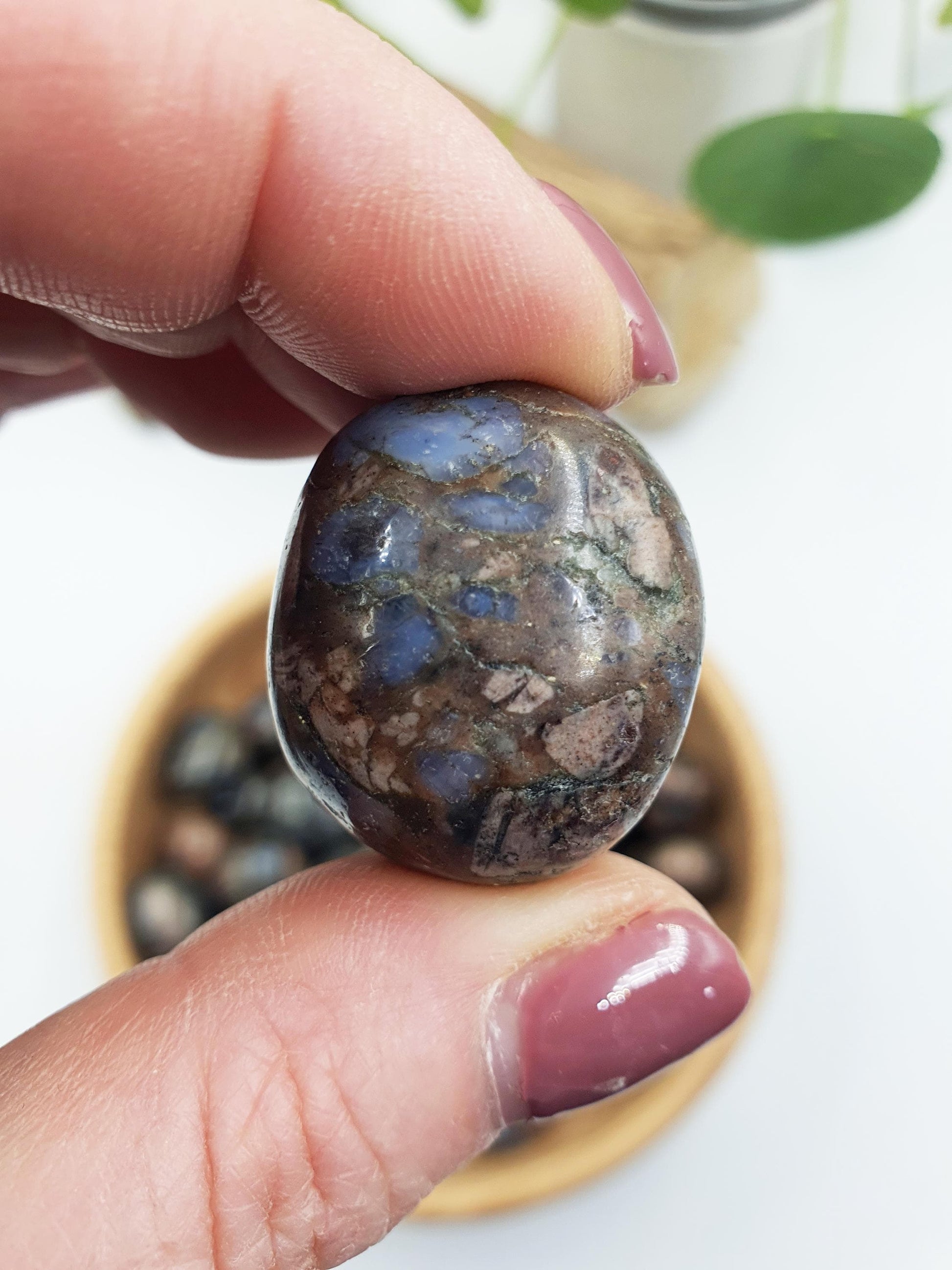 Que Sera (Llanite) Tumbles / Que Sera Tumble Stone / Llanite Tumble / Pocket Crystal / Grid Crystal