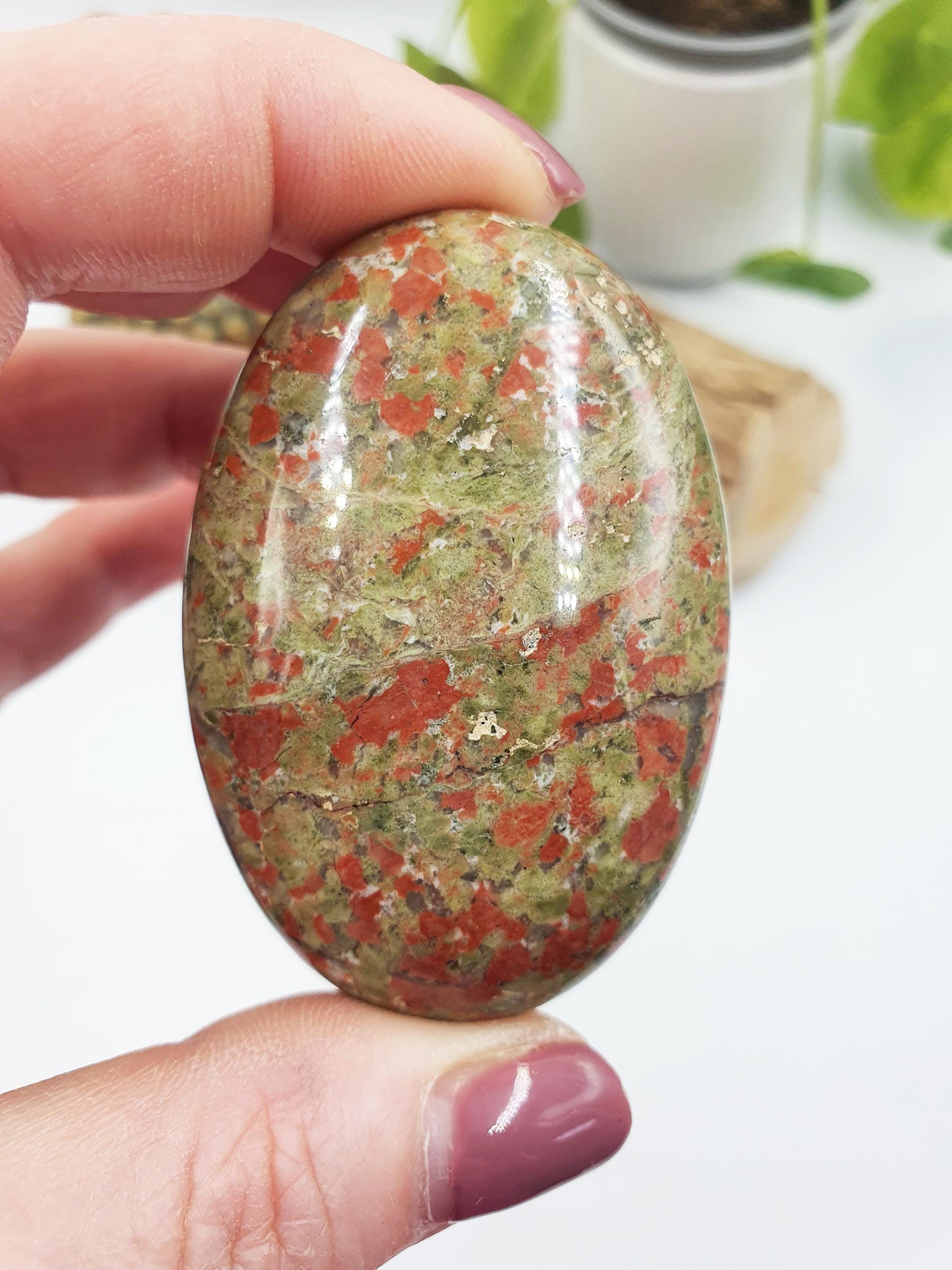 Unakite Palm