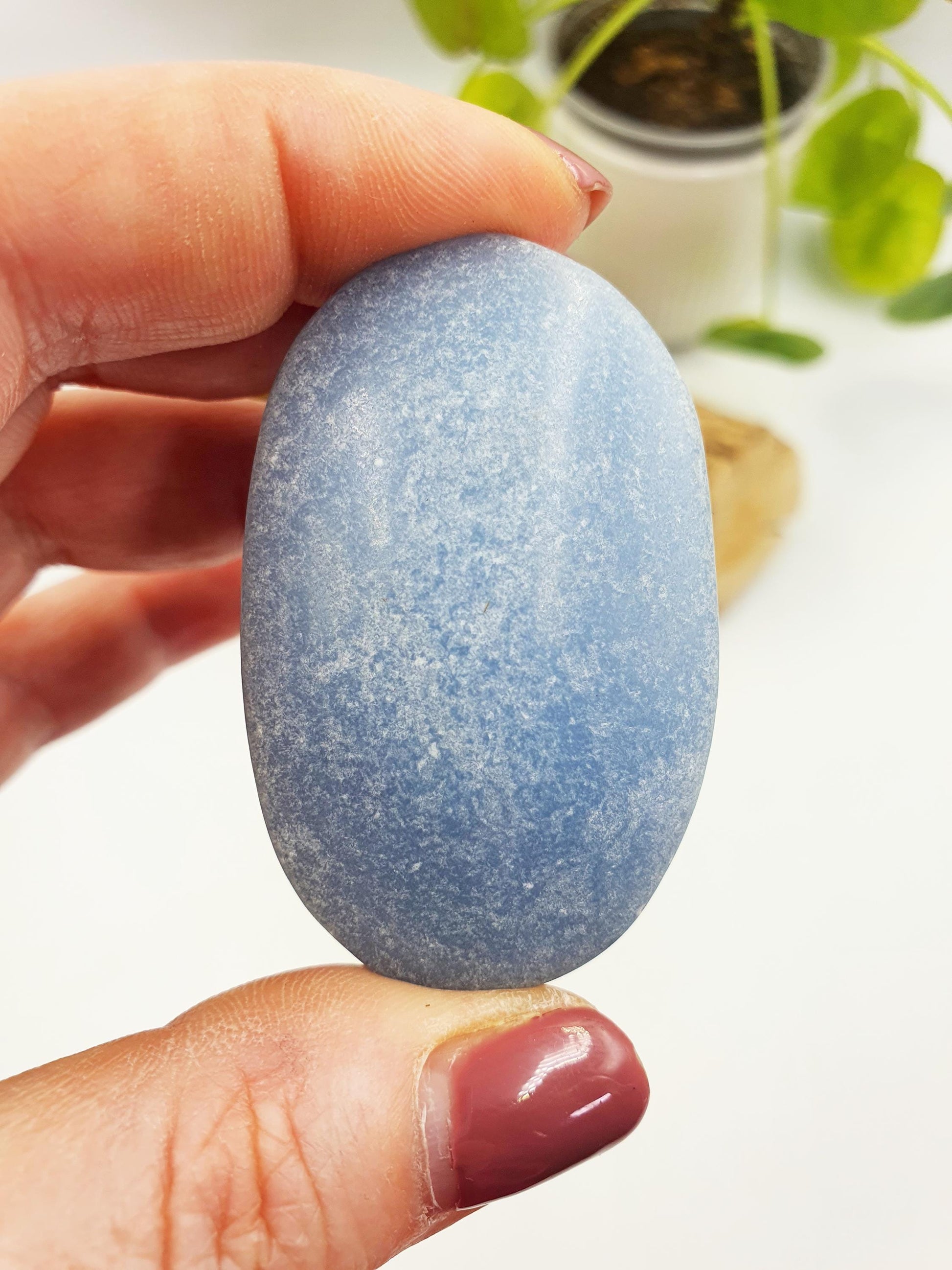 Lovely Angelite Palm