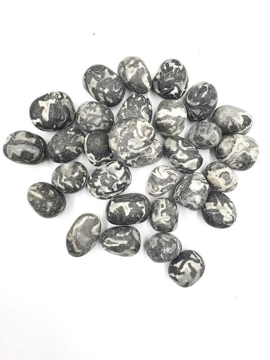Shell Jasper Tumble/Shell Obsidian Tumble/Marbled Shell Jasper Tumble/Thousand Eye Tumble