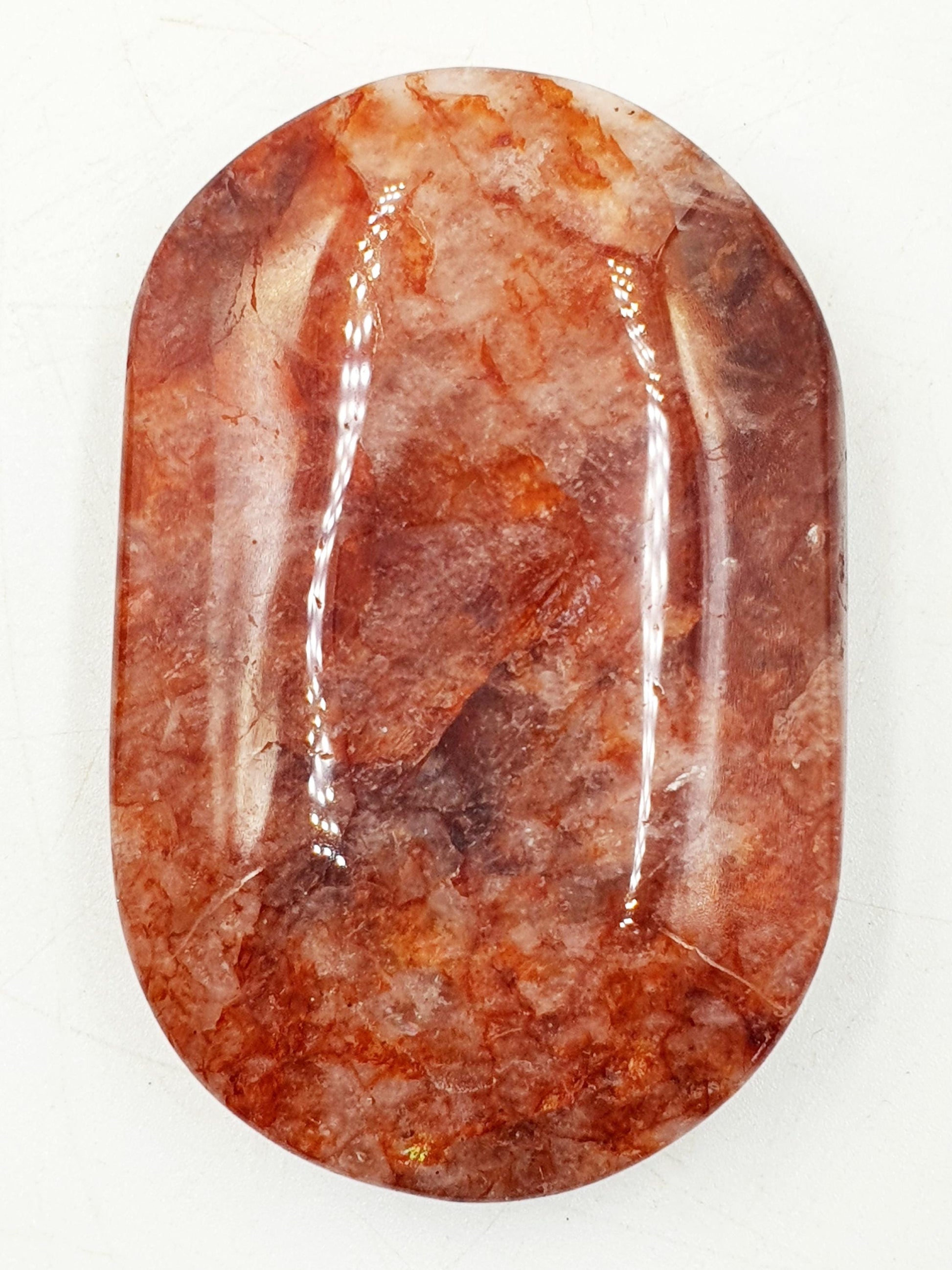 Large Fire Quartz Palm