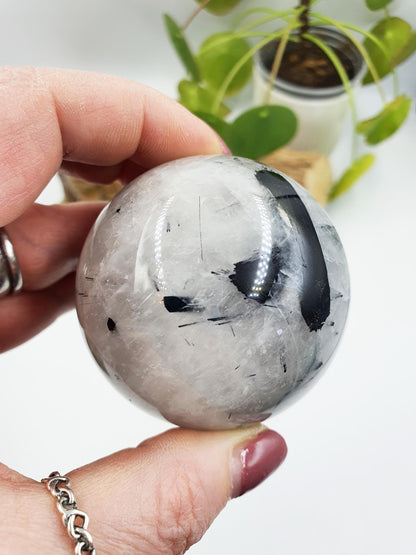 Rutilated Quartz Sphere