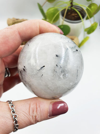 Rutilated Quartz Sphere