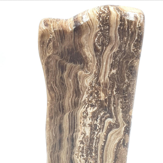 Chocolate Calcite Freeform