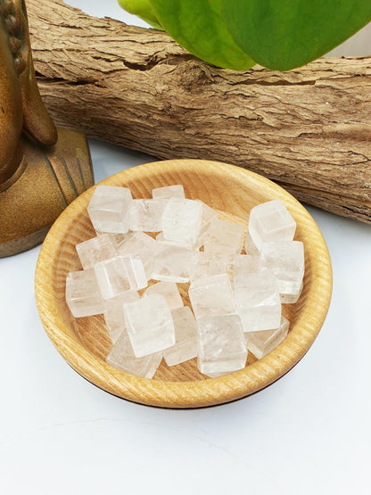 Clear Quartz Mini Crystal Cubes