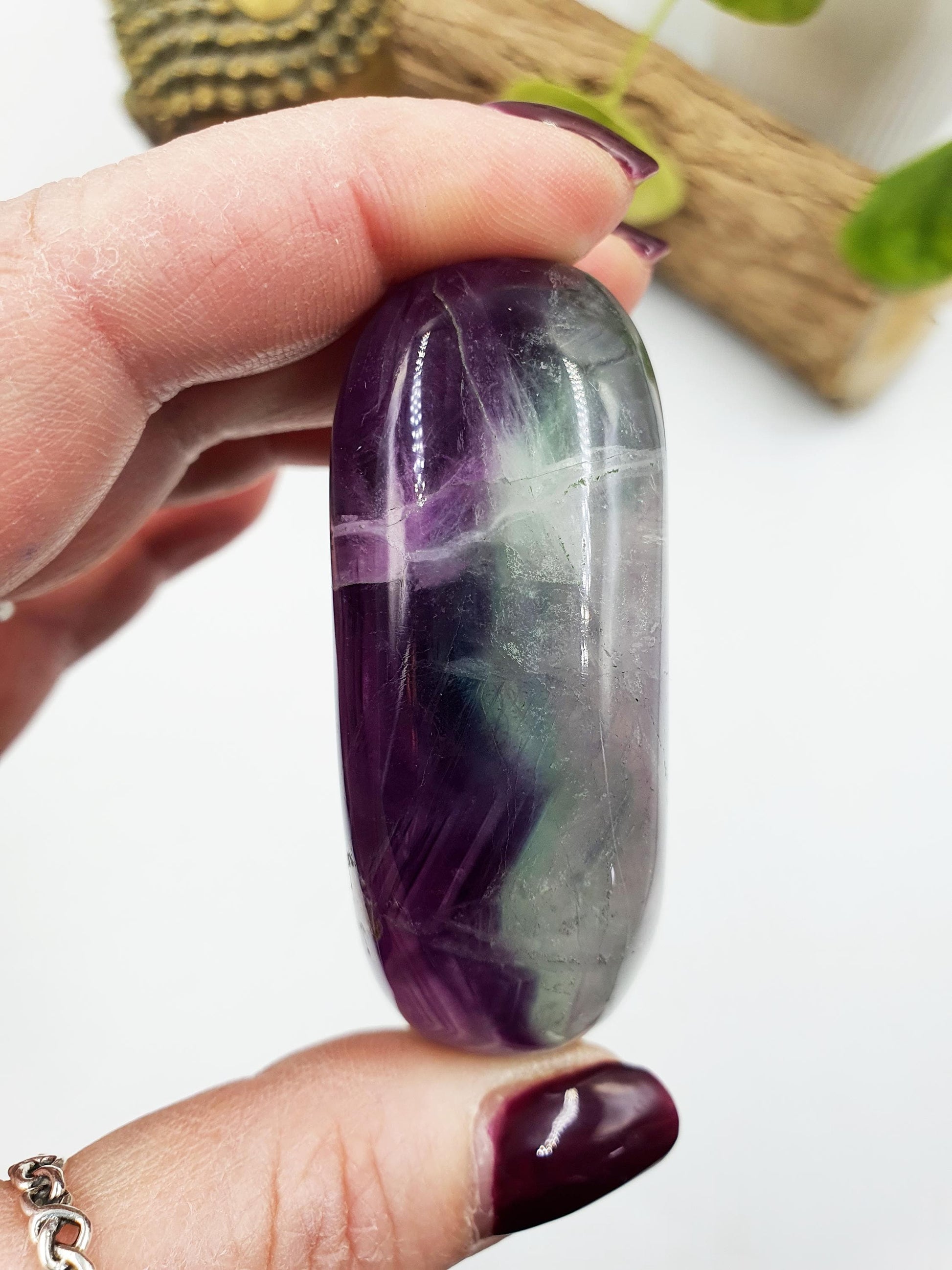 Large Flashy Fluorite Palm