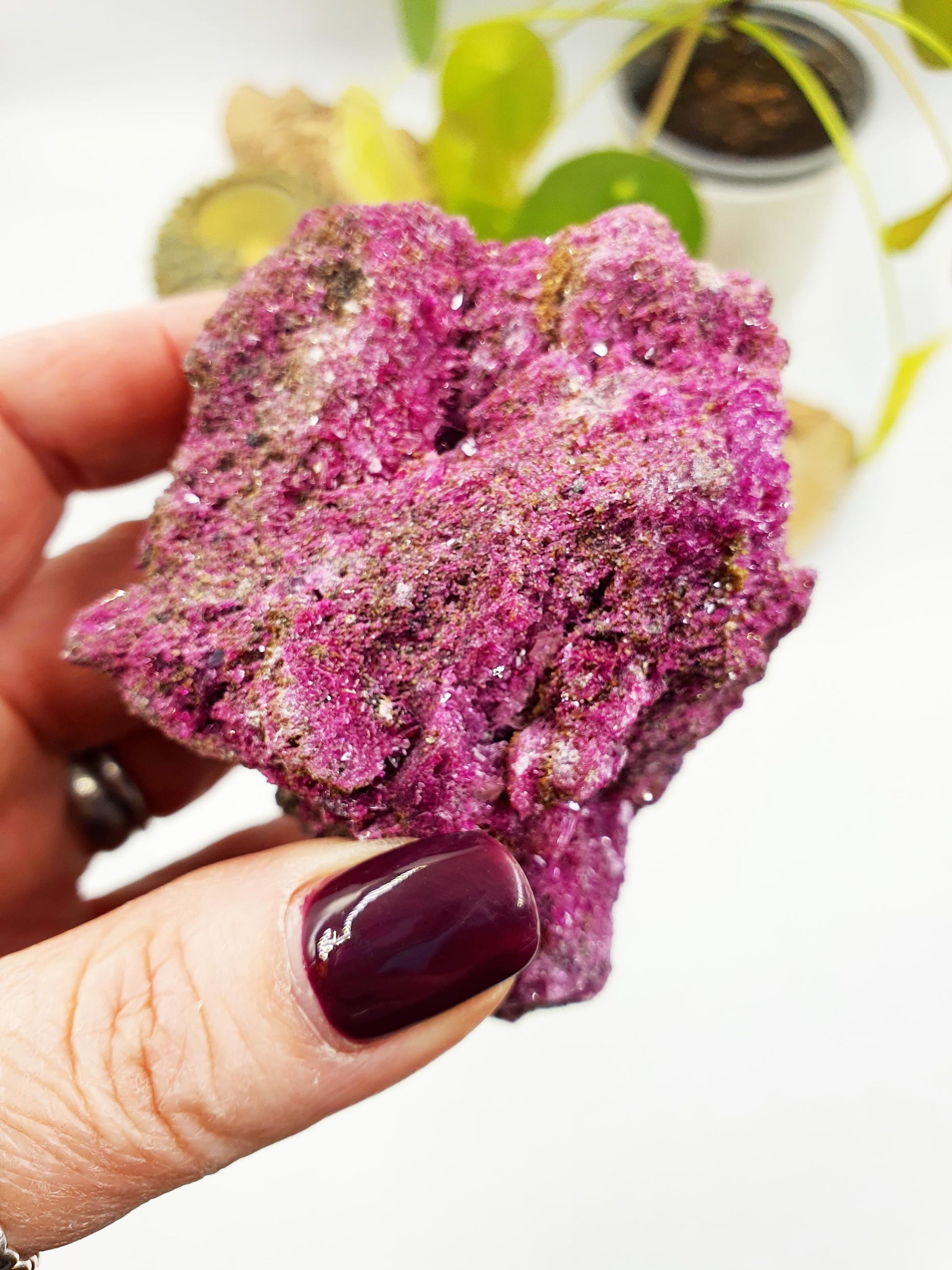 Raw Flashy Ruby Specimen
