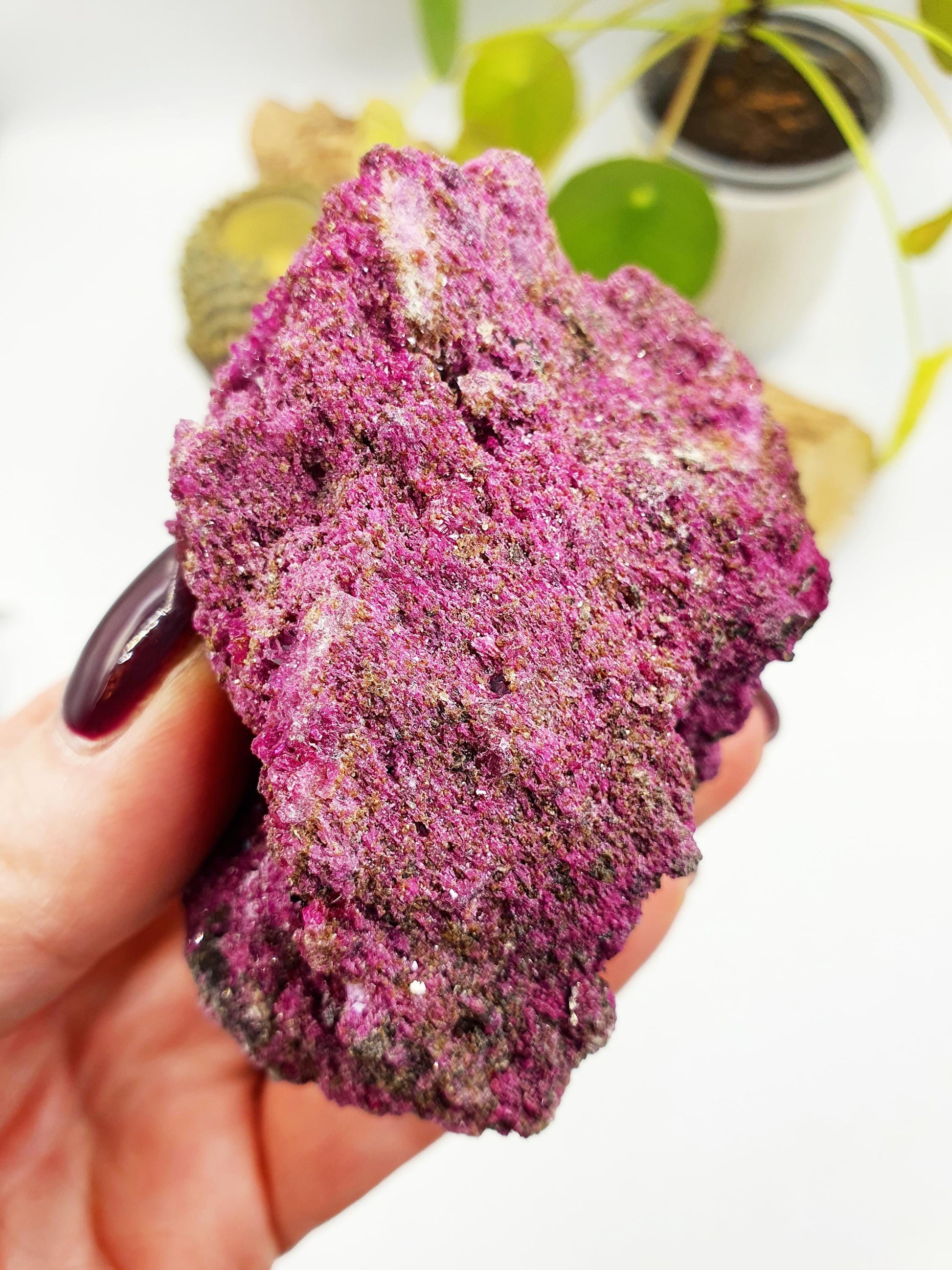 Raw Flashy Ruby Specimen