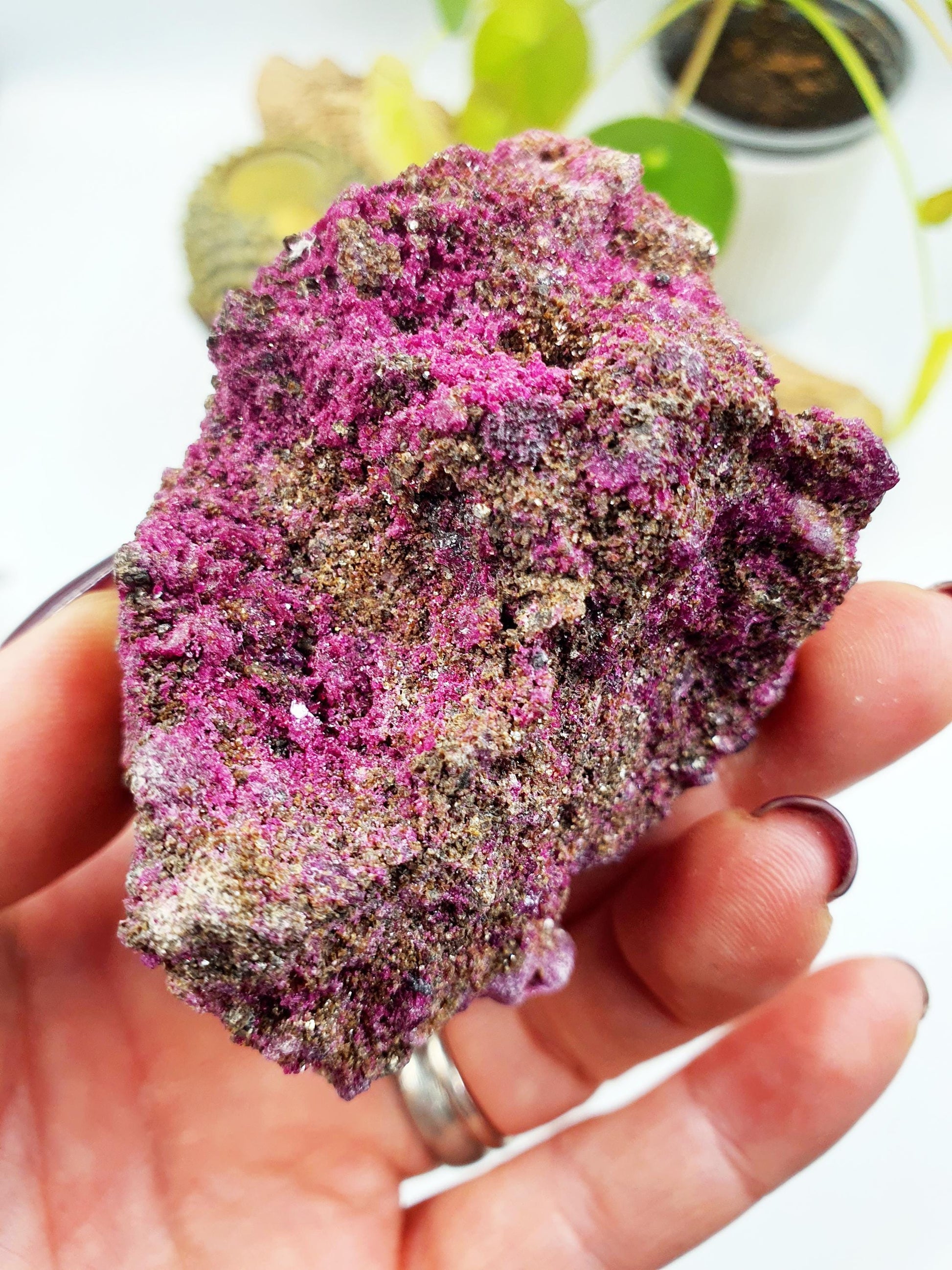 Raw Flashy Ruby Specimen
