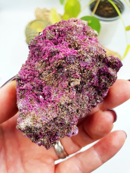 Raw Flashy Ruby Specimen