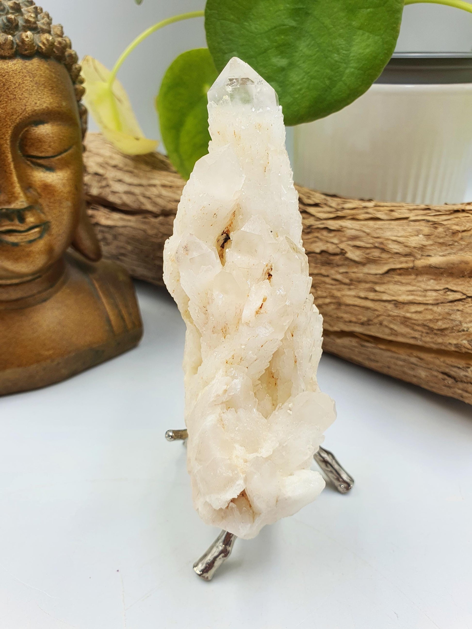 Sparkly Clear Quartz Pinapple Cluster