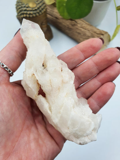 Sparkly Clear Quartz Pinapple Cluster