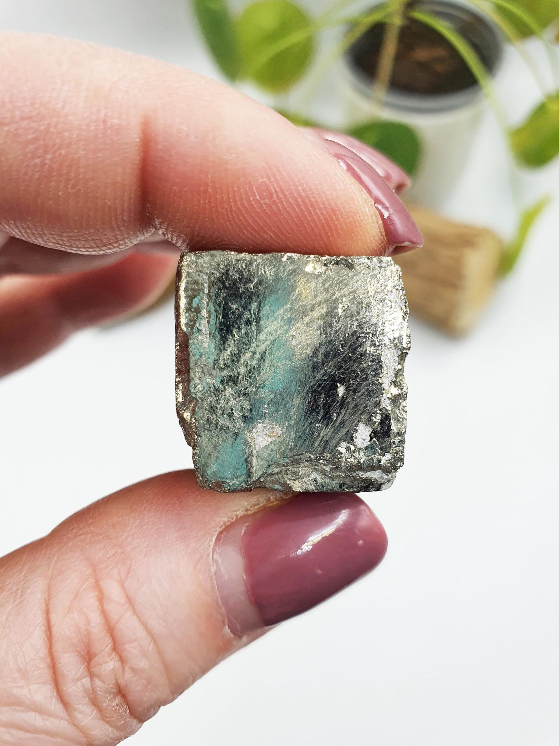 Pyrite Raw Cube