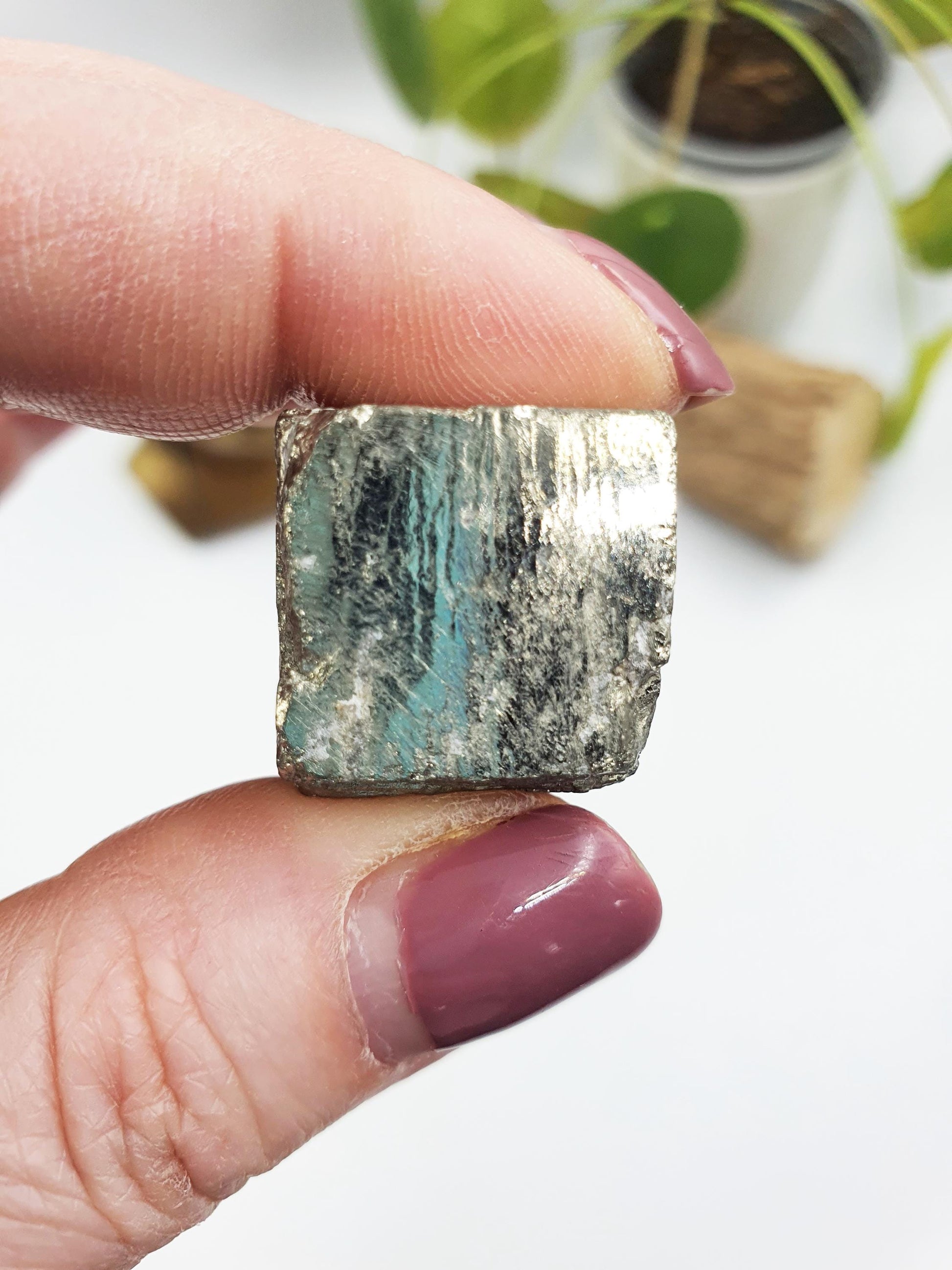 Pyrite Raw Cube