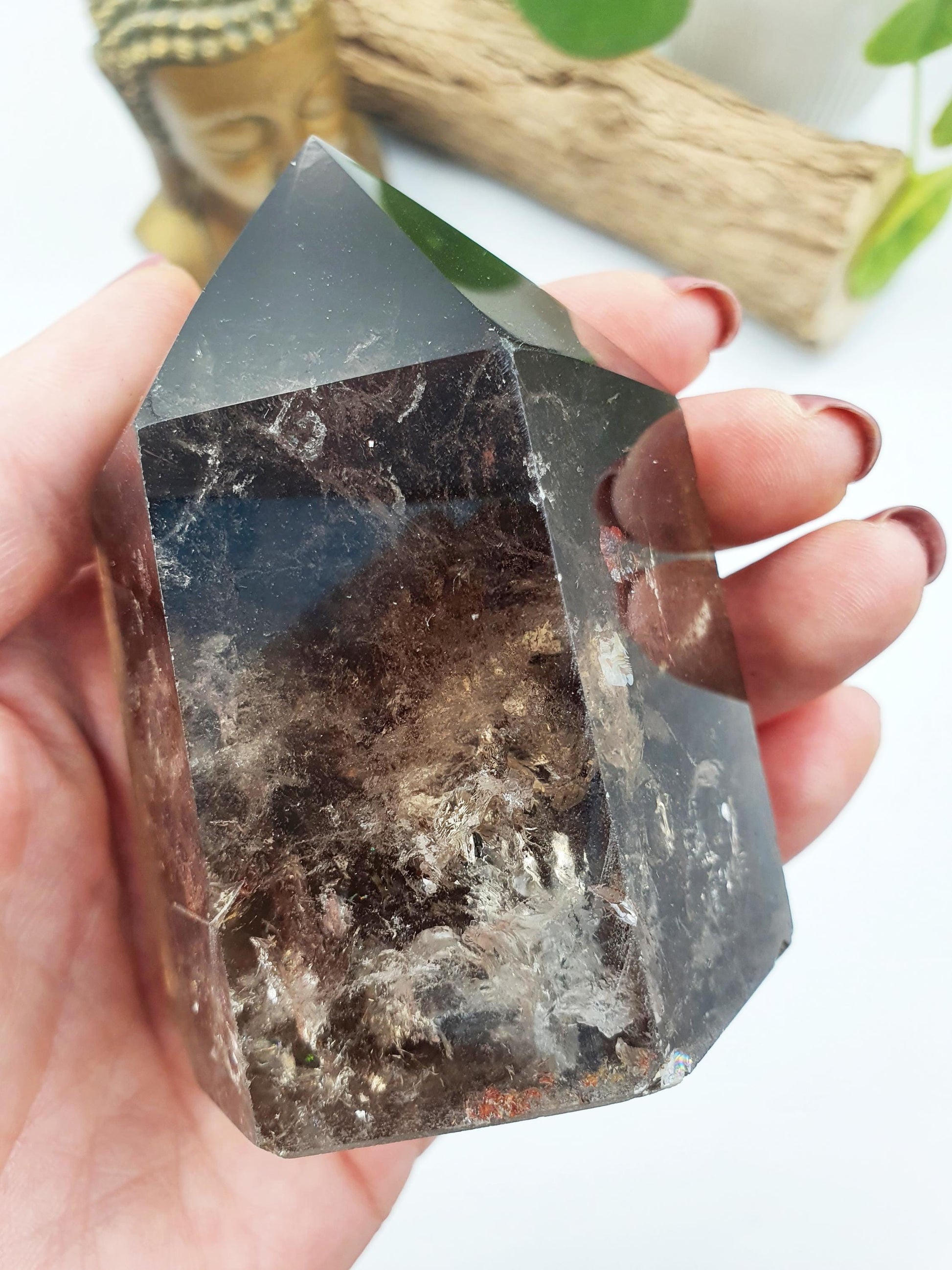 Smoky Quartz Chunky Point