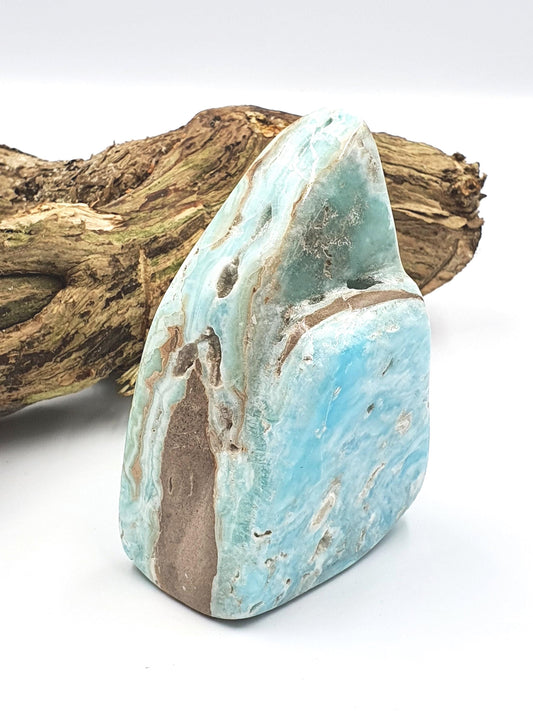 Blue Aragonite Freefrom - 268 grams