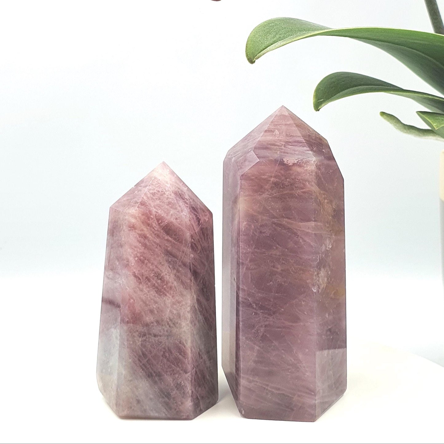 Dark Rose Quartz Tower/Large/up to 246 grams