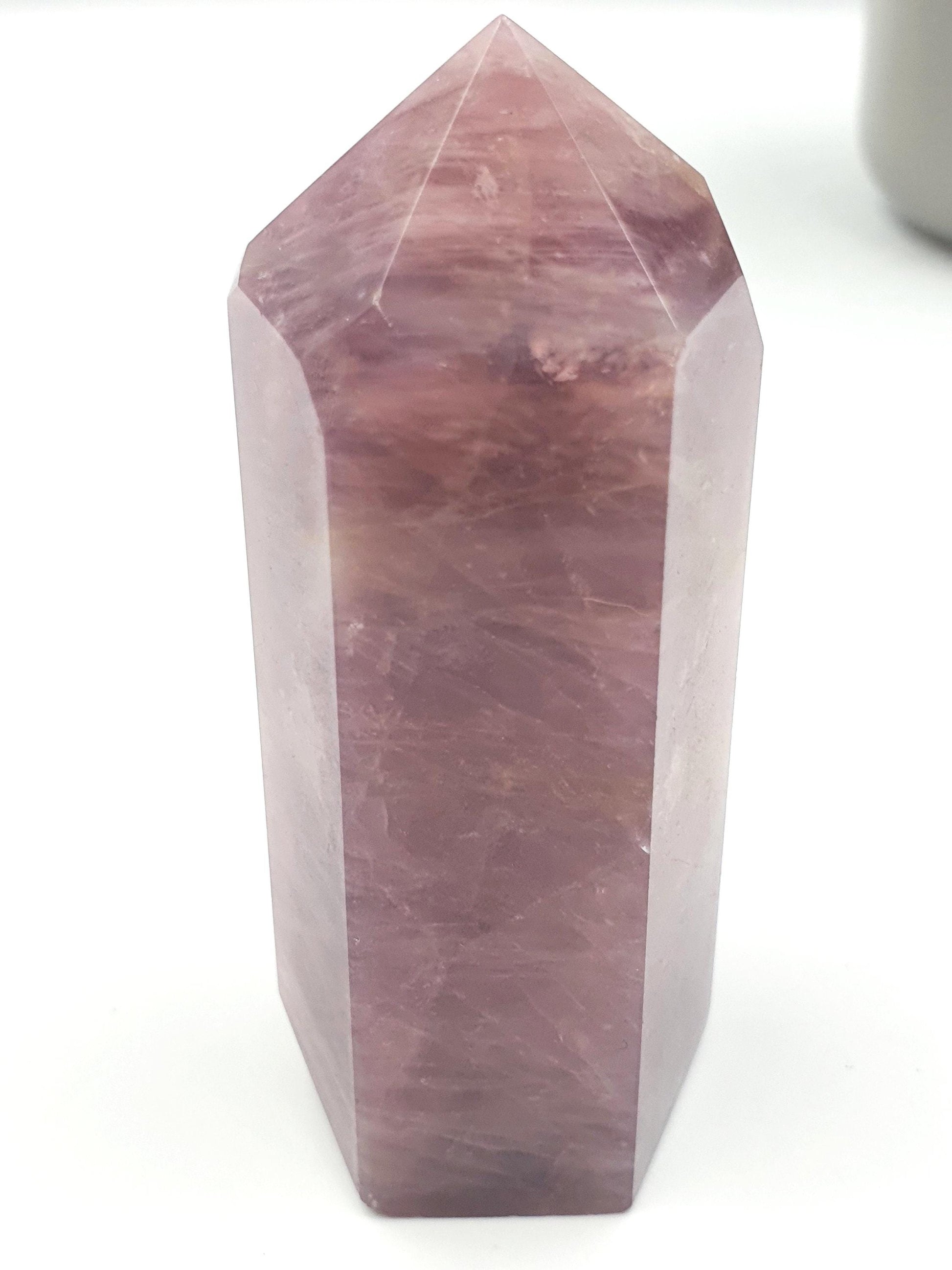 Dark Rose Quartz Tower/Large/up to 246 grams