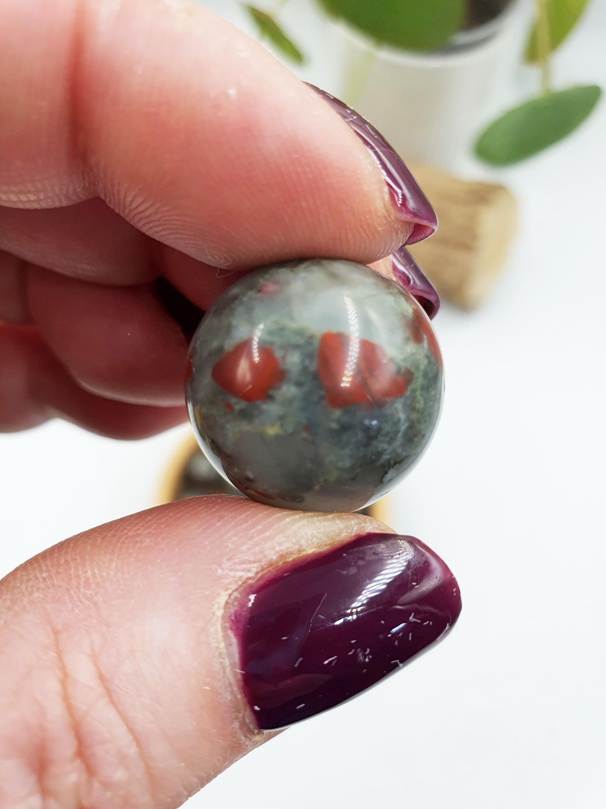 African Bloodstone Mini Sphere