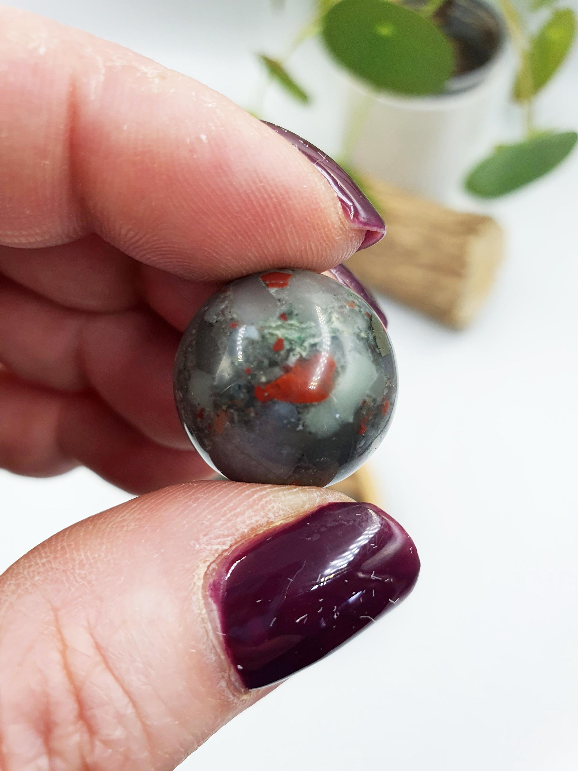 African Bloodstone Mini Sphere