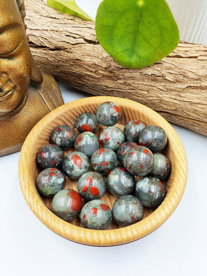 African Bloodstone Mini Sphere