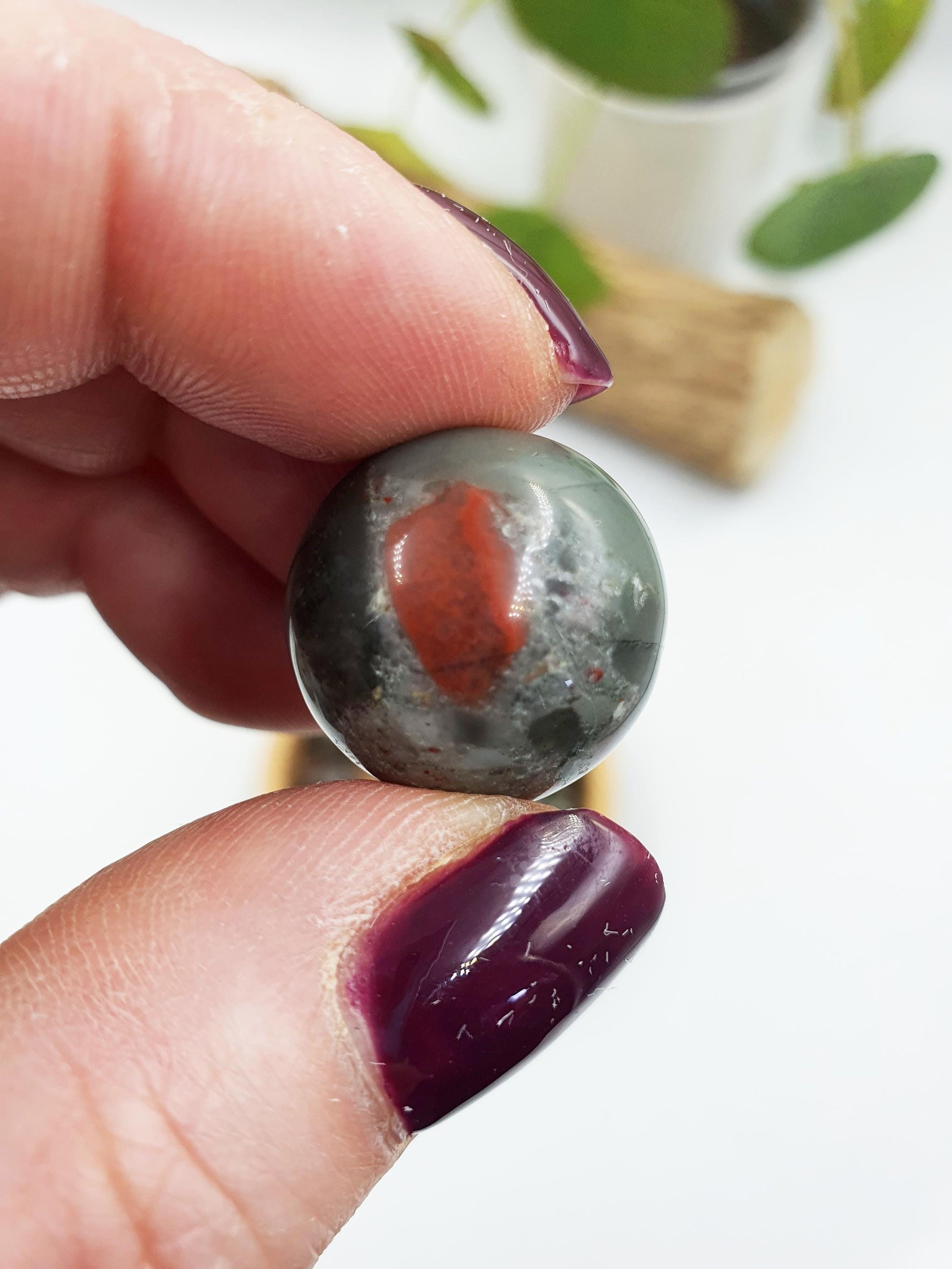 African Bloodstone Mini Sphere