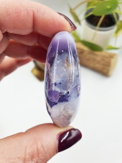 Blue Flower Agate Palm