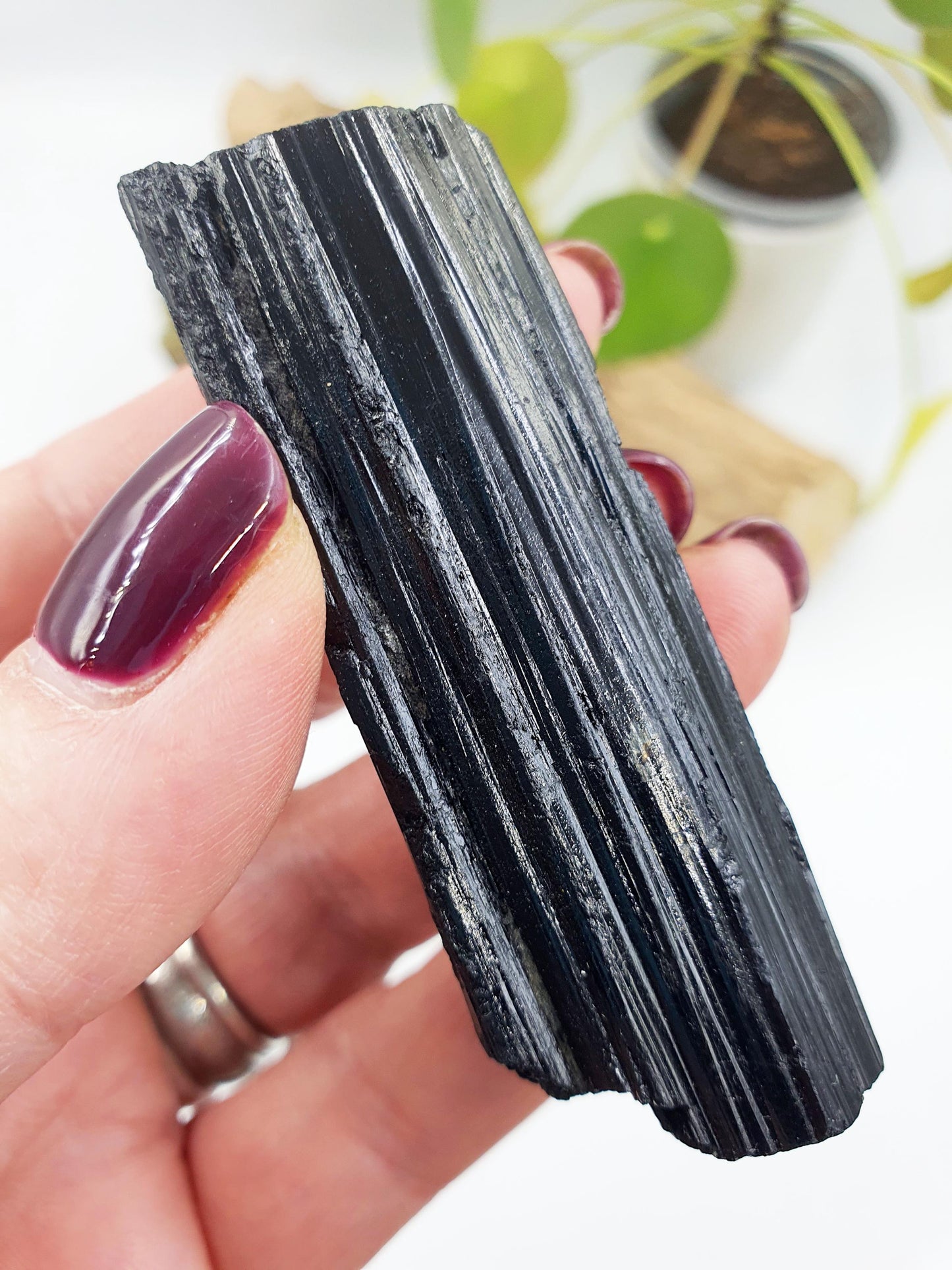 Flashy Raw Black Tourmaline