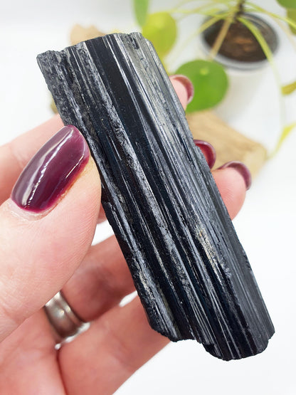 Flashy Raw Black Tourmaline