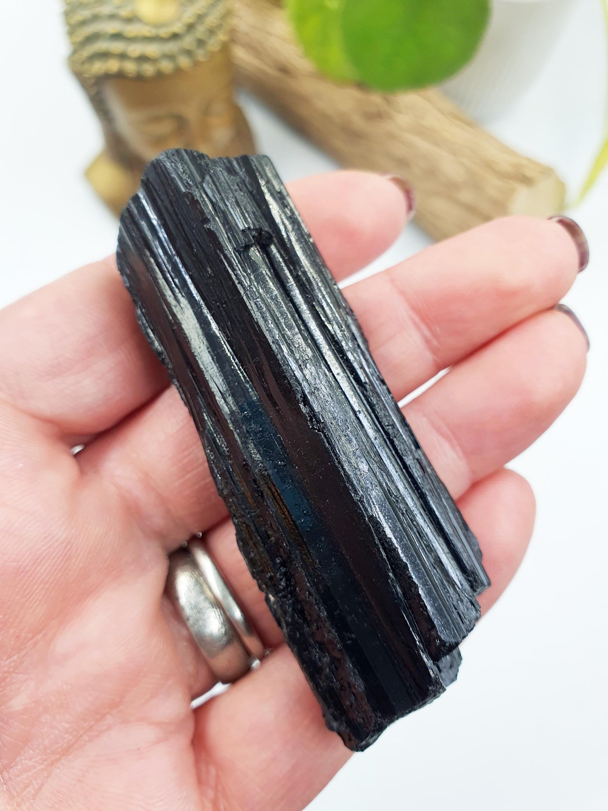 Flashy Raw Black Tourmaline