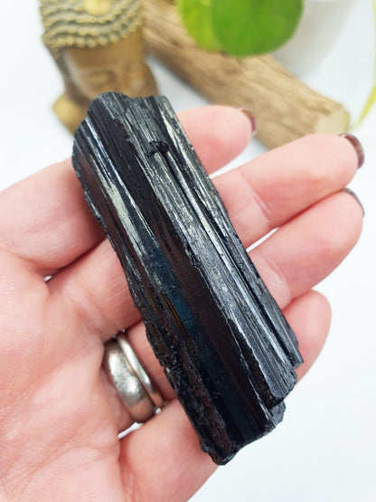 Flashy Raw Black Tourmaline