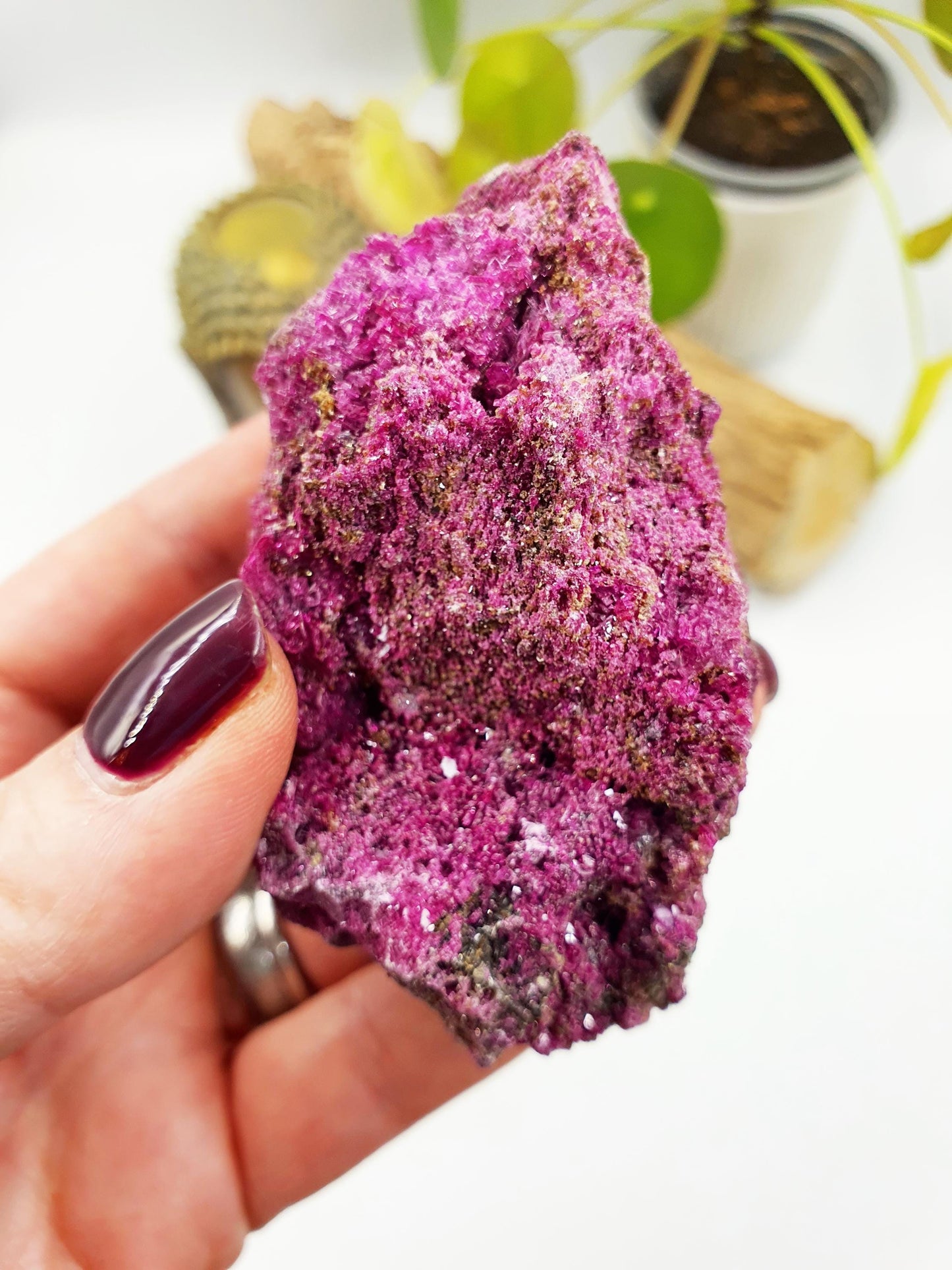 Raw Flashy Ruby Specimen