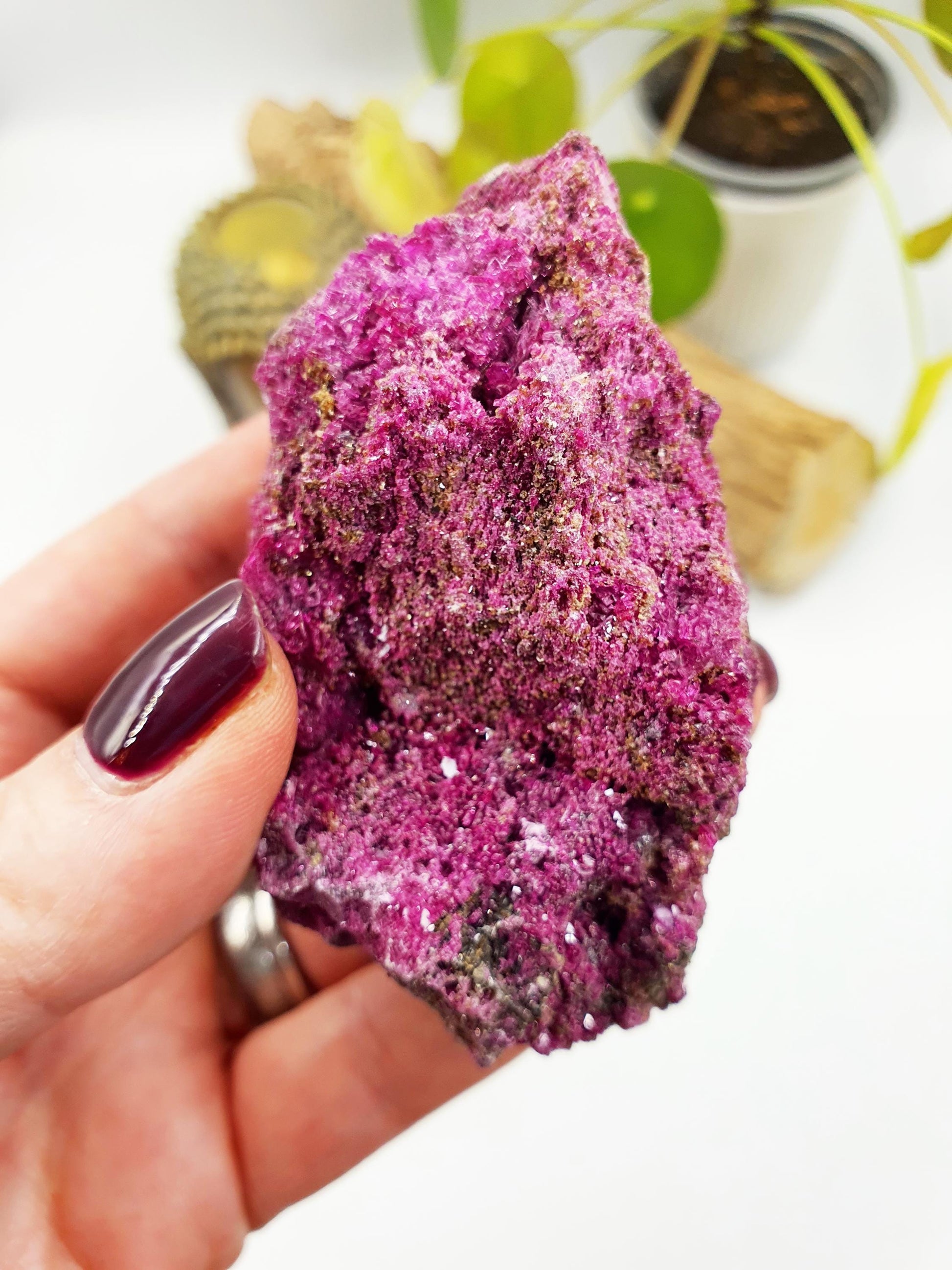 Raw Flashy Ruby Specimen