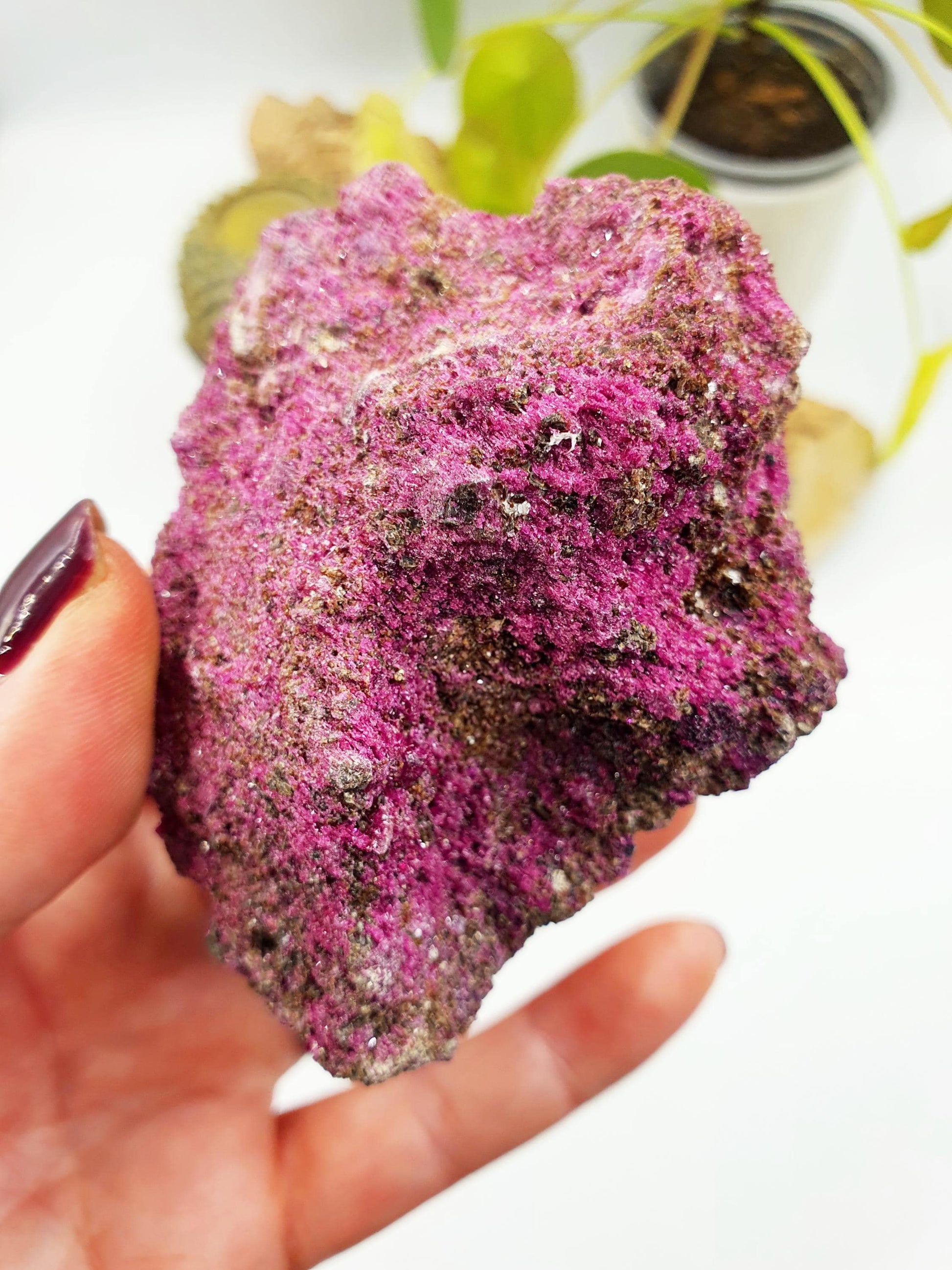 Raw Flashy Ruby Specimen