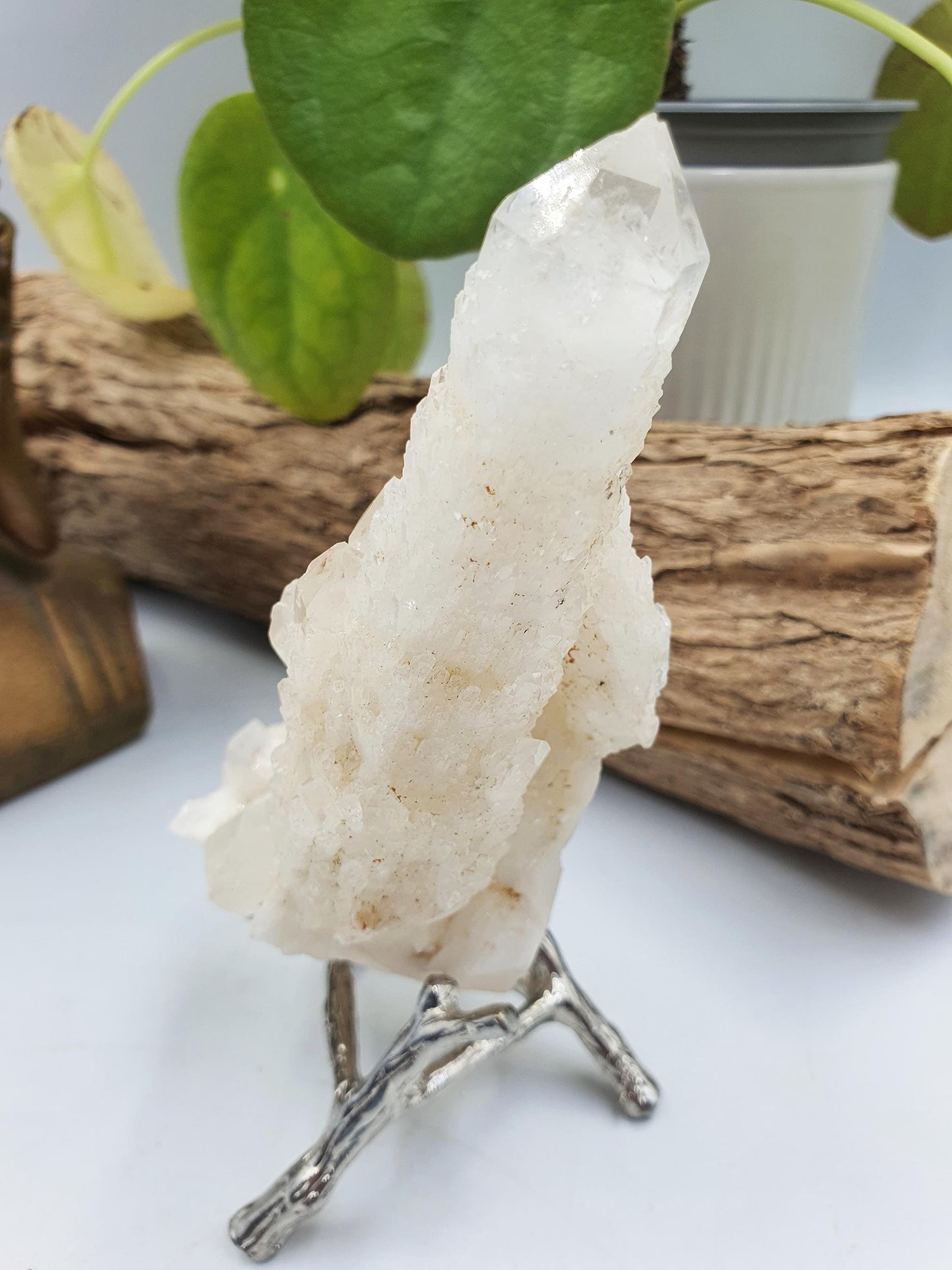 Sparkly Clear Quartz Pinapple Cluster