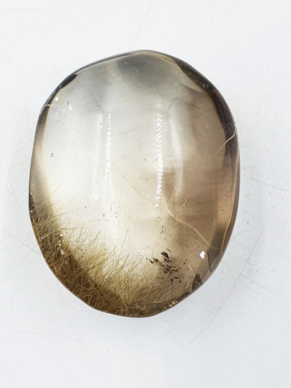 High Quality Golden Rutile Quartz Palm