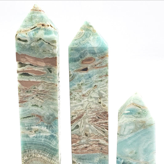 Blue Aragonite Tower