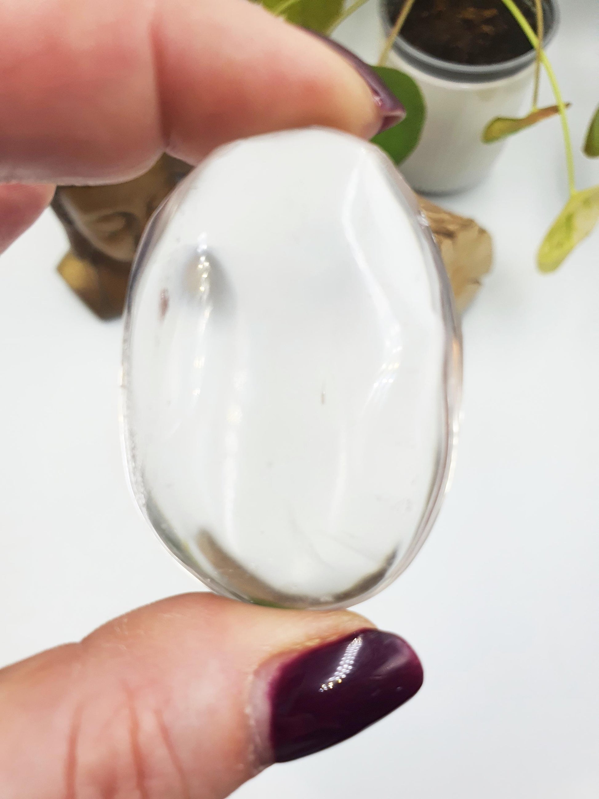 Clear Quartz Palm