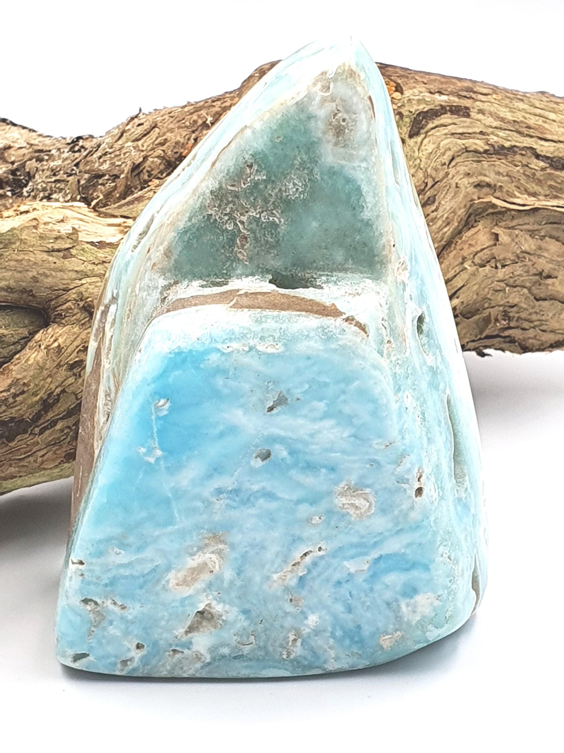 Blue Aragonite Freefrom - 268 grams