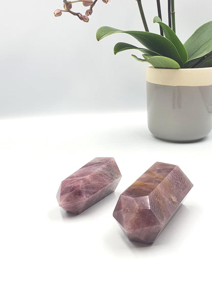 Dark Rose Quartz Tower/Large/up to 246 grams