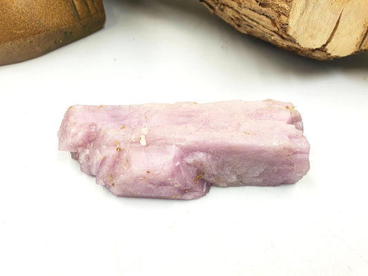 Flashy Raw Kunzite / Natural Kunzite / Kunzite Specimen / Kunzite Chunk / Raw Crystal - 120g