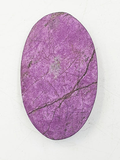 Beautiful Purpurite Palm / Purpurite Palm Stone / Purpurite Pocket Stone / Rare Palm Stone / Meditation Palm - 45g