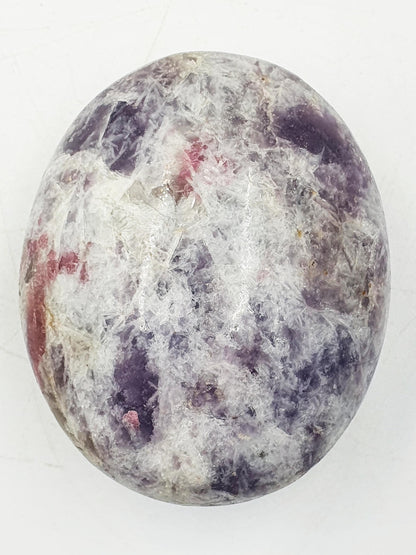 Large Unicorn Stone Palm / Sparkly Unicorn Palm Stone / Pegmatite Palm / Pocket Crystal / Meditation Palm / Reiki Crystal Palm - 125g