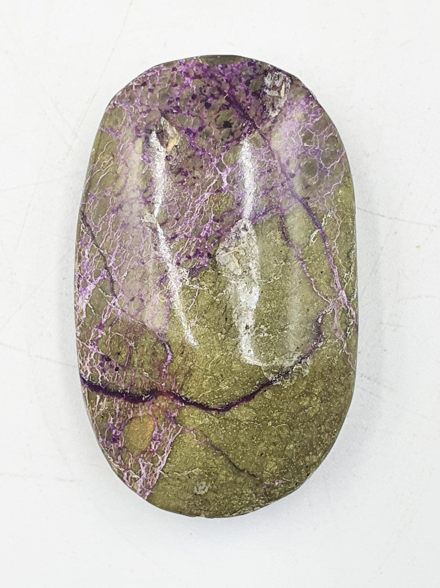 Little Stunning Atlantisite Palm / Atlantisite Palm Stone / Collectors Crystal Palm / Reiki Crystal Palm / Meditation Stone - 30g