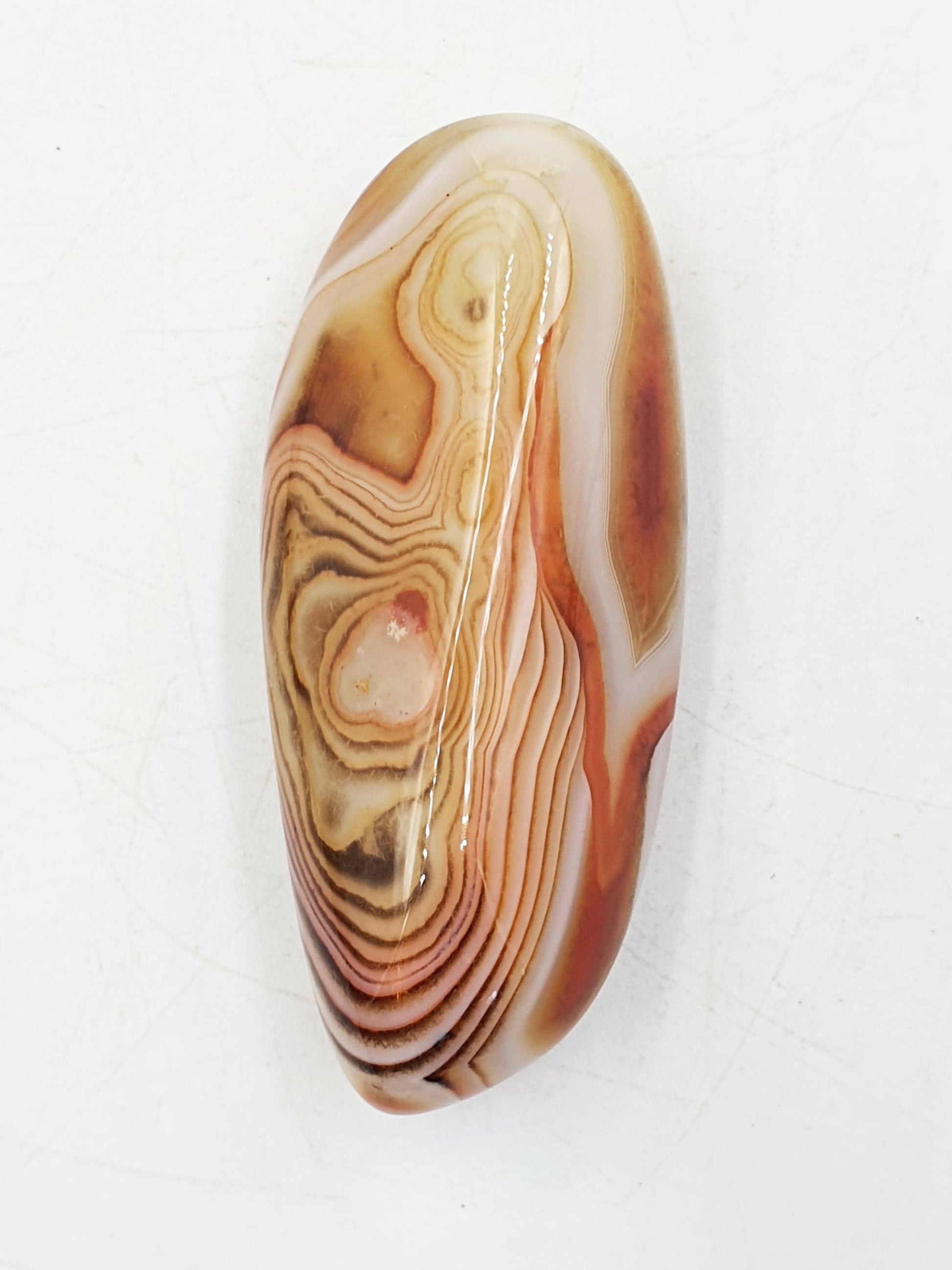 Unique Sardonyx Palm / Sardonyx Palm Stone / Healing Palm / Meditation Palm / Reiki Crystal Palm - 60g