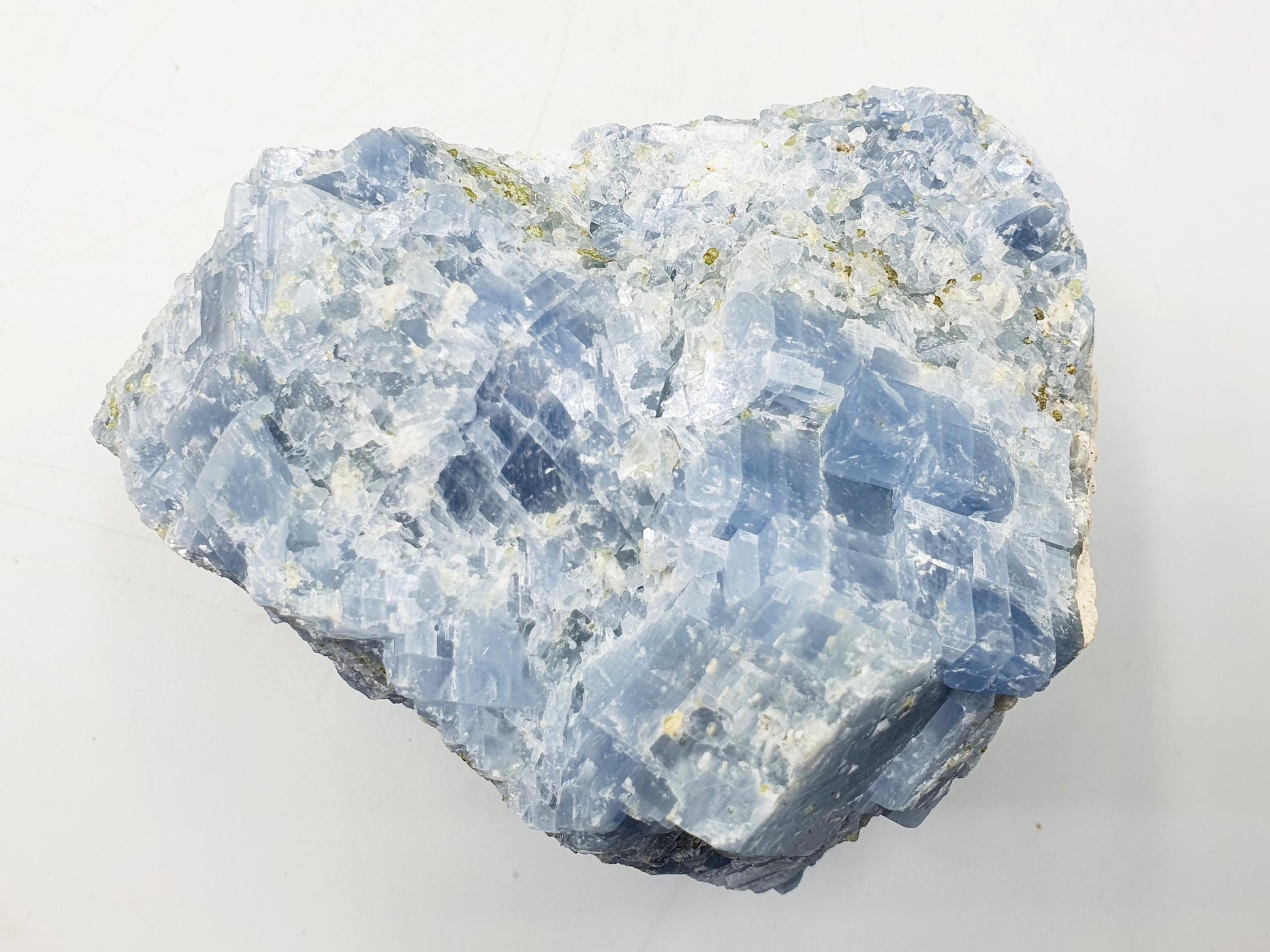 Stunning Large Raw Celestite / Raw Celestite Specimen / Sparkly Large Raw Celestite Piece / Celstite Chunk - 945g