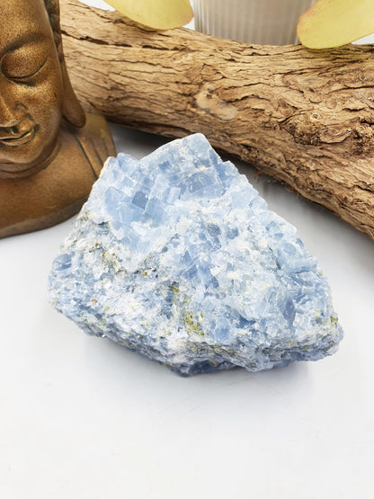 Stunning Large Raw Celestite / Raw Celestite Specimen / Sparkly Large Raw Celestite Piece / Celstite Chunk - 945g