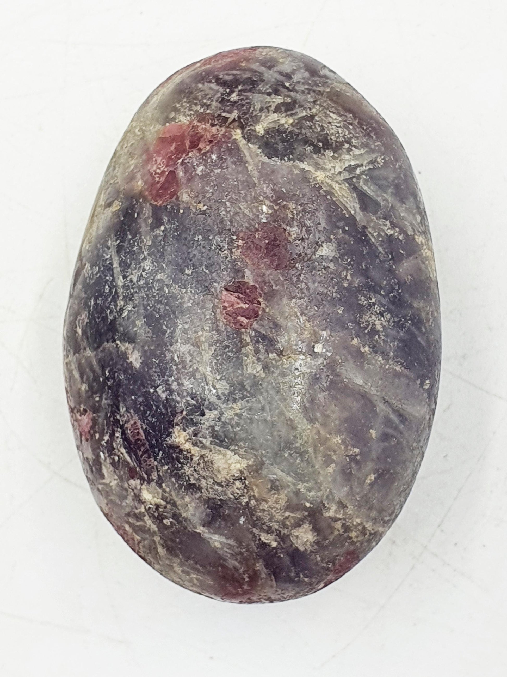 Beautiful Unicorn Stone Palm / Unicorn Palm Stone / Pegmatite Palm / Pocket Crystal / Meditation Palm - 80g