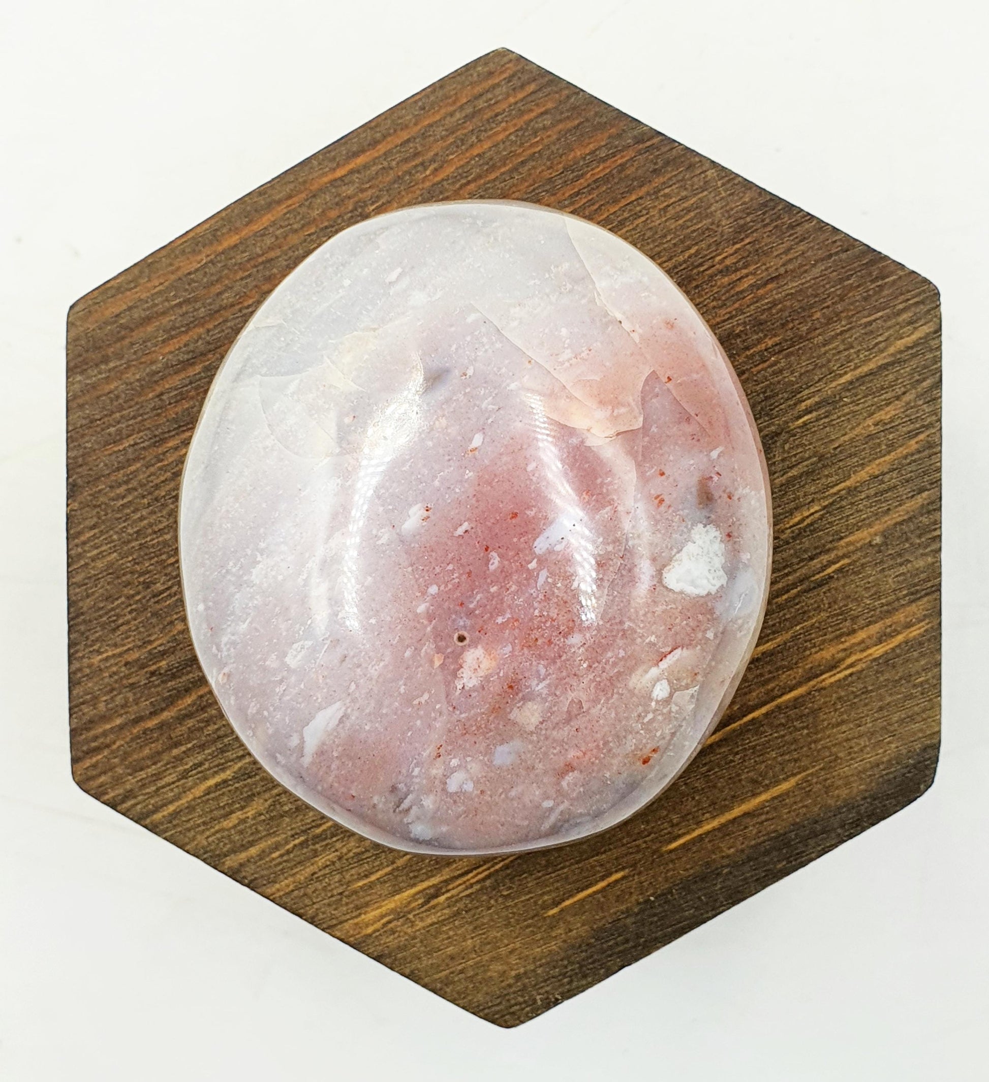 Beautiful Colourful Ocean Jasper Palm / Ocean Jasper Palm stone / OJ Palm / Pocket Crystal / Meditation Palm / Reiki Crystal Palm - 145g